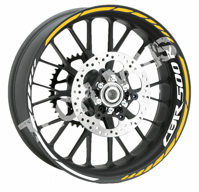Kit Friso Adesivos De Rodas Refletivo Honda Cbr 500R