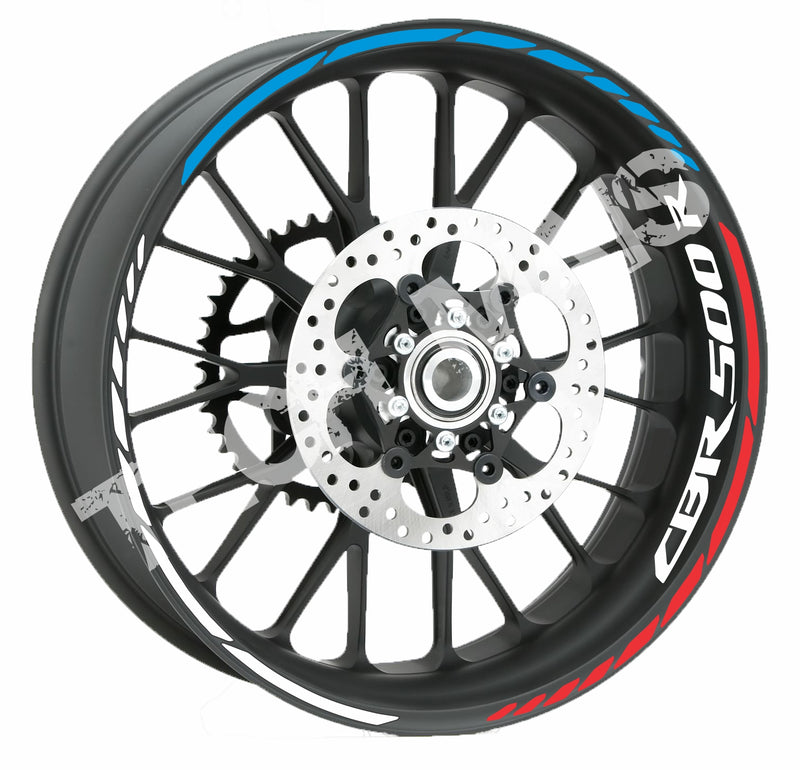 Kit Friso Adesivos De Rodas Refletivo Honda Cbr 500R