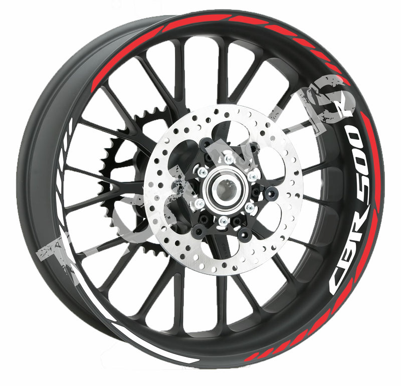 Kit Friso Adesivos De Rodas Refletivo Honda Cbr 500R